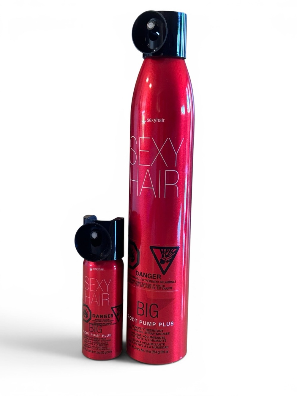 Sexy Hair BIG Root Pump Plus Volumizing Mousse - 10 oz and 1.5 oz duo